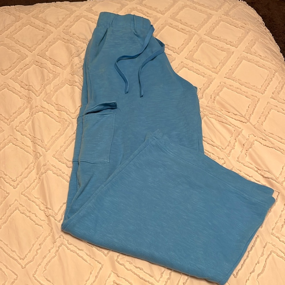 Royal Blue Colsie wide leg pants